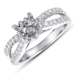 White Gold Engagement Ring