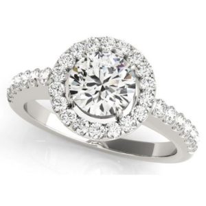 White Gold Engagement Ring