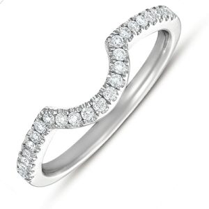 White Gold Matching Band For En7281
