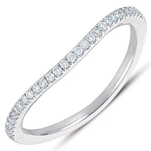 White Gold Matching Band For En7283