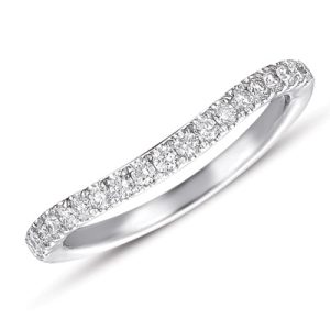 White Gold Matching Band For En7284