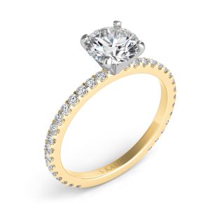 Yellow Gold Engagement Ring