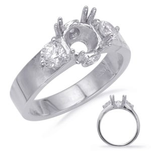 White Gold Engagement Ring
