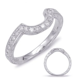 White Gold Wedding Band