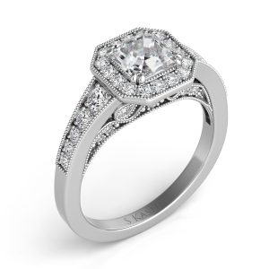 White Gold Engagement Ring