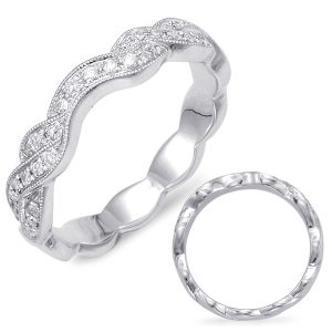 White Gold Matching Band