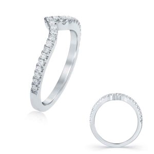 White Gold Matching Band