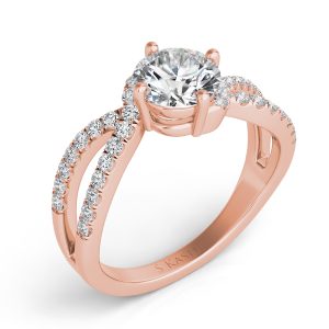 Rose Gold Engagement Ring