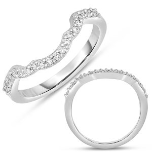 White Gold Matching Band