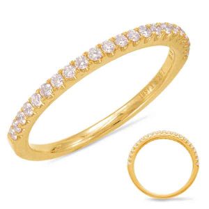Yellow Gold Diamond Band