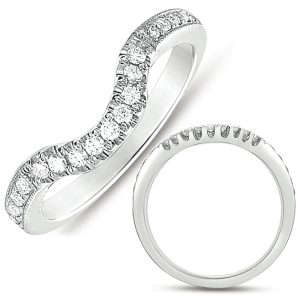 White Gold Matching Band