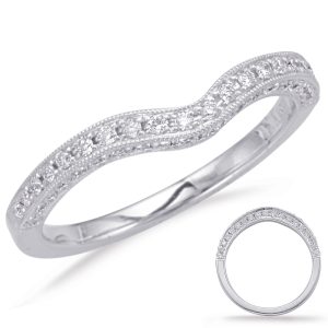 White Gold Matching Band