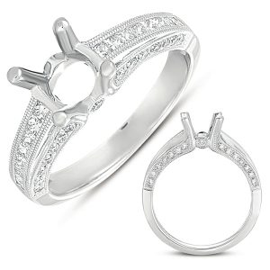 White Gold Engagement Ring