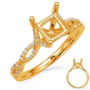 Yellow Gold Engagement Ring