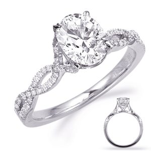White Gold Engagement Ring
