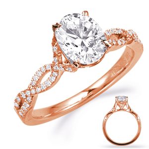 Rose Gold Engagement Ring