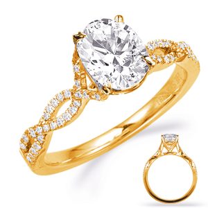 Yellow Gold Engagement Ring