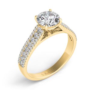 Yellow Gold Engagement Ring