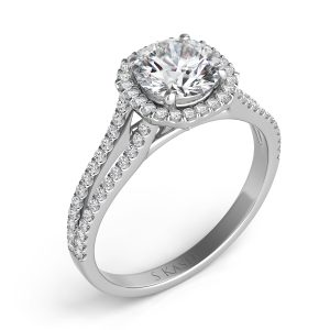 Palladium Engagement Ring
