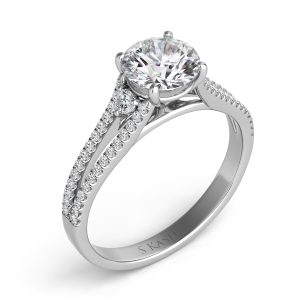 Palladium Engagement Ring