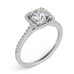 White Gold Engagement Ring