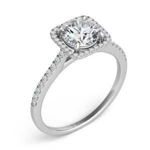 Yellow & White Gold Engagement ring