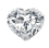 0.35 Carat Heart diamond