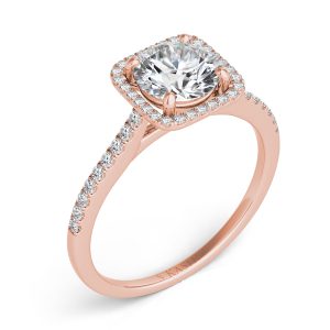 Round Diamond Engagement Ring