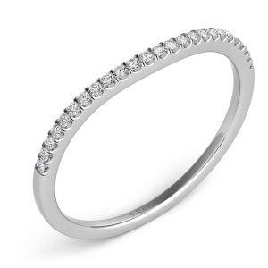 White Gold Matching Band White Gold Matching Band