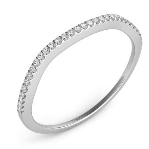 White Gold Matching Band White Gold Matching Band