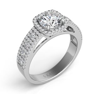 White Gold Engagement Ring