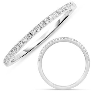 White Gold Wedding Band White Gold Wedding Band