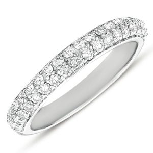 White Gold Matching Band White Gold Matching Band