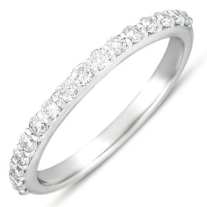 White Gold Matching Band White Gold Matching Band
