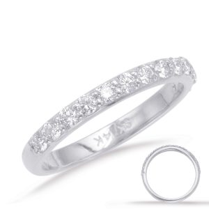 White Gold Matching Band White Gold Matching Band