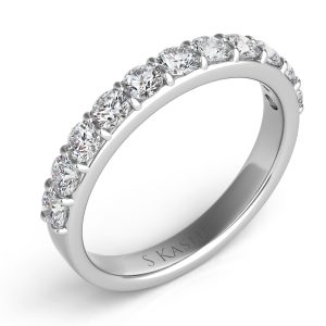 White Gold Matching Band White Gold Matching Band