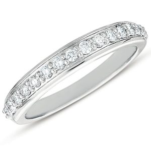 White Gold Matching Band White Gold Matching Band