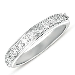 White Gold Matching Band White Gold Matching Band