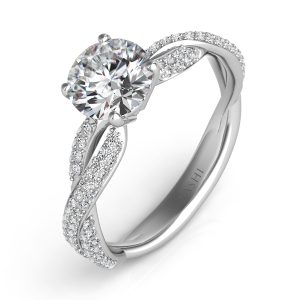 White Gold Engagemnt Ring White Gold Engagemnt Ring