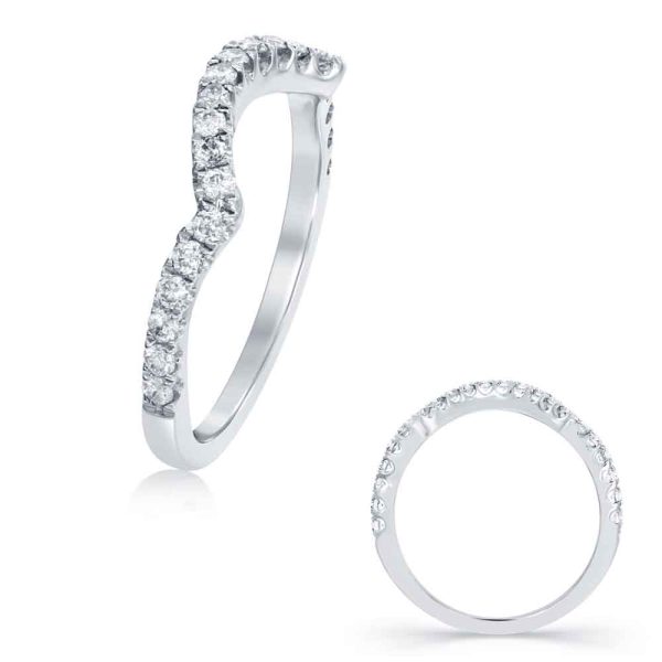 14KW Round Wedding Band