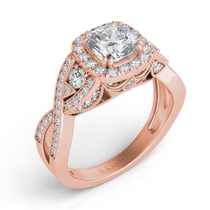 Rose Gold Engagement Ring Rose Gold Engagement Ring