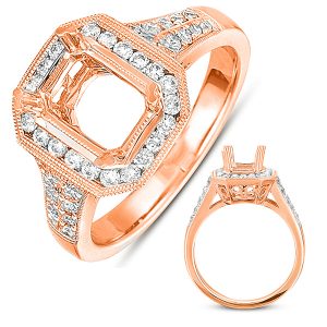 Rose Gold Engagement Ring