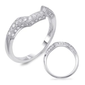 14KW Round Wedding Band