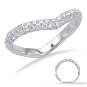 White Gold Matching Band White Gold Matching Band