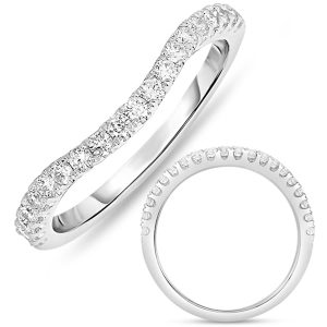 White Gold Matching Band White Gold Matching Band
