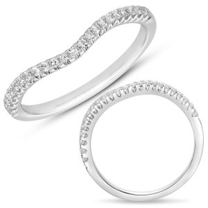 White Gold Matching Band White Gold Matching Band
