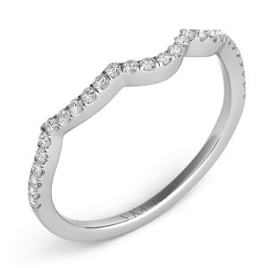 White Gold Matching Band White Gold Matching Band