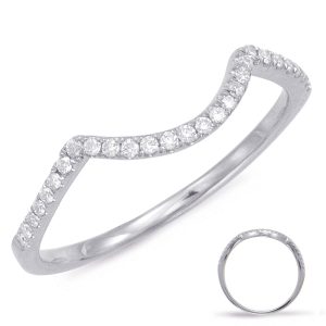 White Gold Matching Band White Gold Matching Band