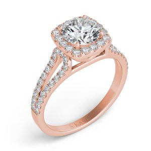 Rose Gold Engagement Ring Rose Gold Engagement Ring