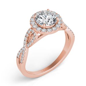 Rose Gold Engagement Ring Rose Gold Engagement Ring